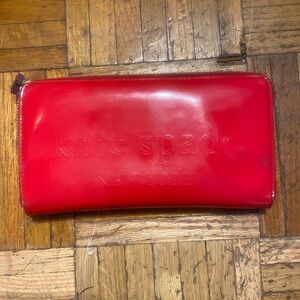 Kate Spade Red ladies wallet